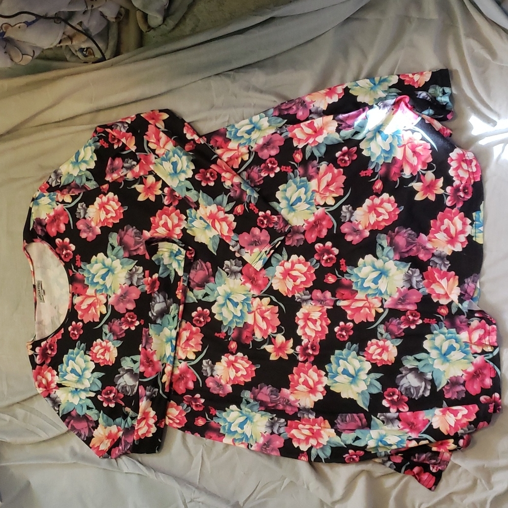 Alice & you long sleeve floral swing dress